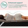 image:imageSleepyhead Full XL 3 Inch Mattress Topper Super Gel amp CopperInfused Memory Foam for College Dorm Beds Cooling amp Support Made in USA Removable Washable Cover CertiPURUS Certified XL Full 3King