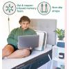 image:imageSleepyhead Full XL 3 Inch Mattress Topper Super Gel amp CopperInfused Memory Foam for College Dorm Beds Cooling amp Support Made in USA Removable Washable Cover CertiPURUS Certified XL Full 3Twin