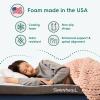 image:imageSleepyhead Full XL 3 Inch Mattress Topper Super Gel amp CopperInfused Memory Foam for College Dorm Beds Cooling amp Support Made in USA Removable Washable Cover CertiPURUS Certified XL Full 3Full XL
