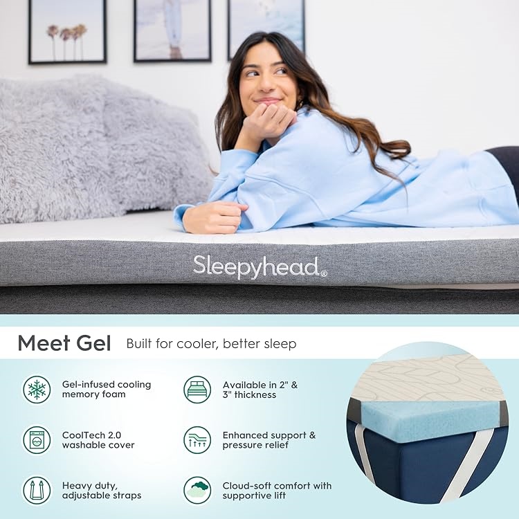 Sleepyhead: Cooling Mattress Toppers for University Dorms